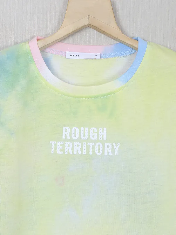 Deal multicolor cotton top for girls