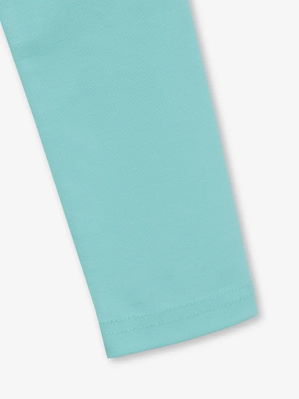 DEAL plain mint green crop top