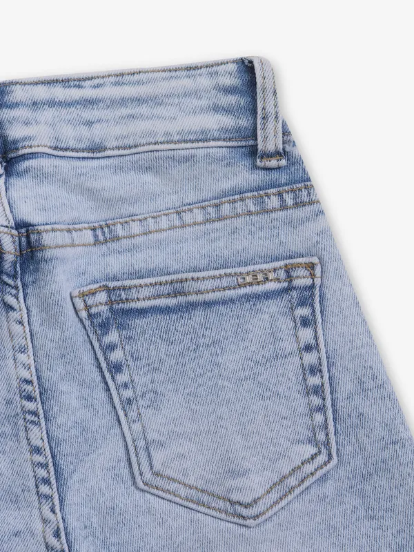 DEAL sky blue straight fit denim jeans
