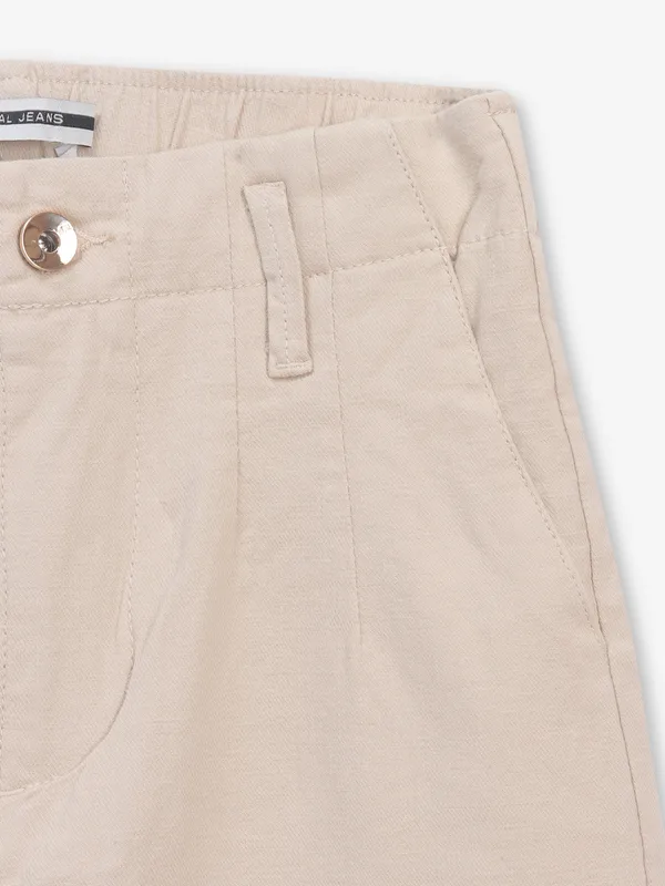 DEAL solid straight fit denim jeans