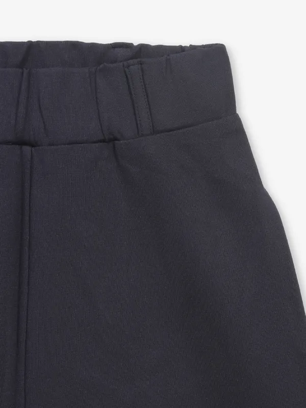 DEAL straight fit black lycra trouser