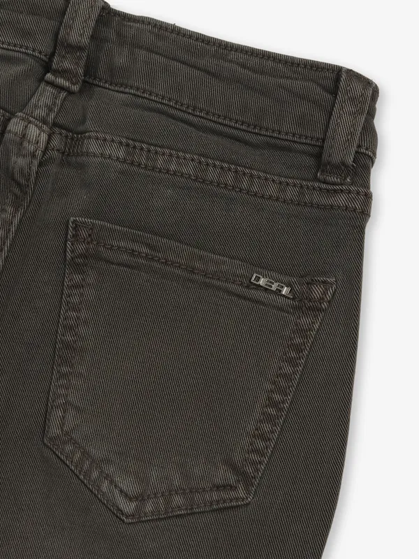 DEAL washed light brown denim jeans for girls