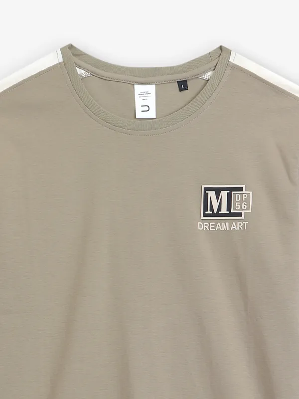 DEEPEE cotton olive t-shirt