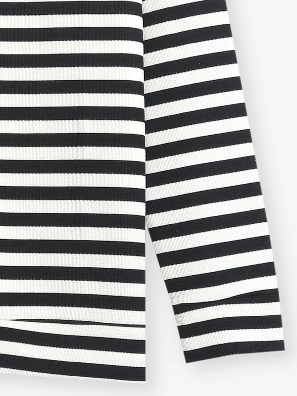 DEEPEE white and black cotton t-shirt