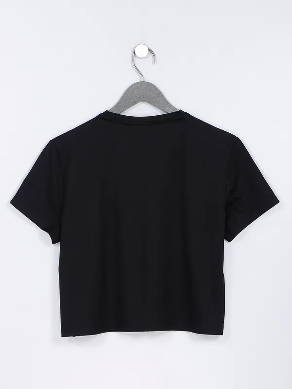 Desi Belle black printed casual top