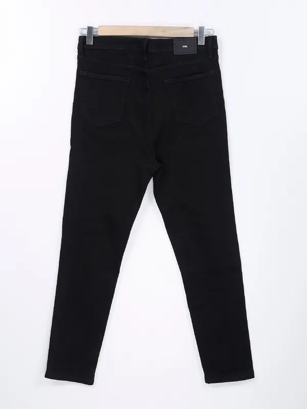 Desi Belle black solid jeans