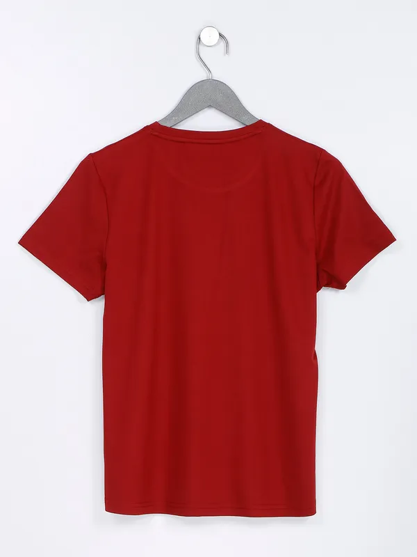 Desi Belle maroon cotton t shirt