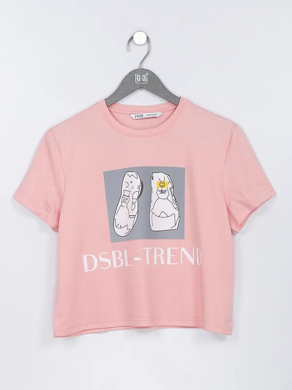 Desi Belle peach cotton top