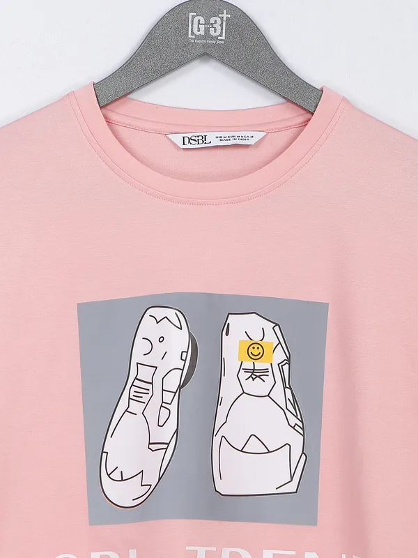 Desi Belle peach cotton top