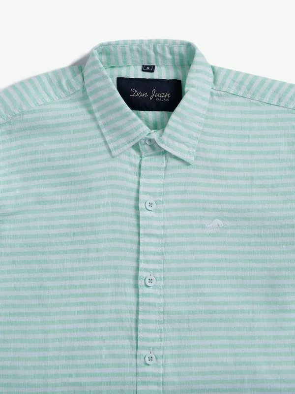 DNJS mint green cotton shirt