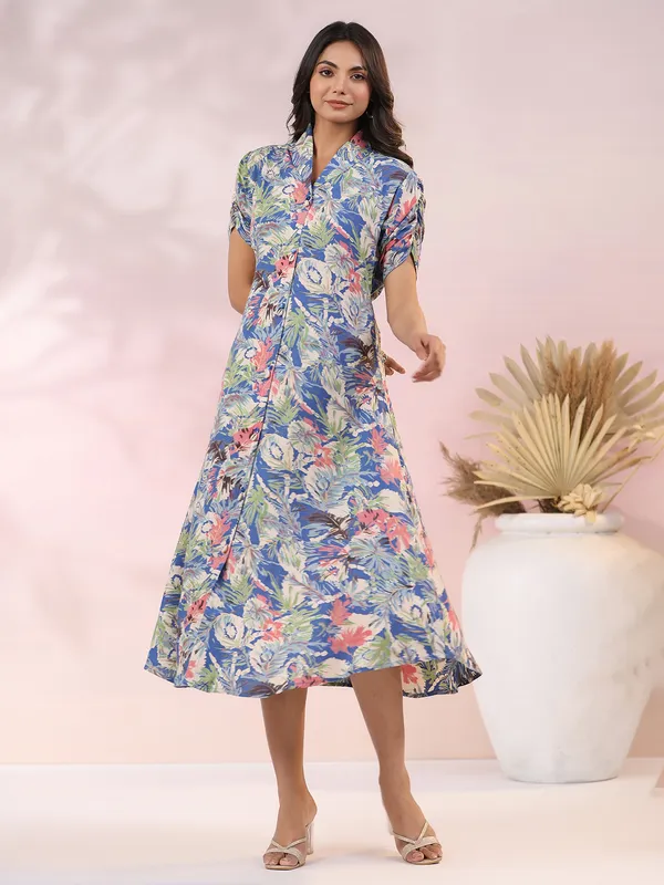 Blue kurtis online cheap