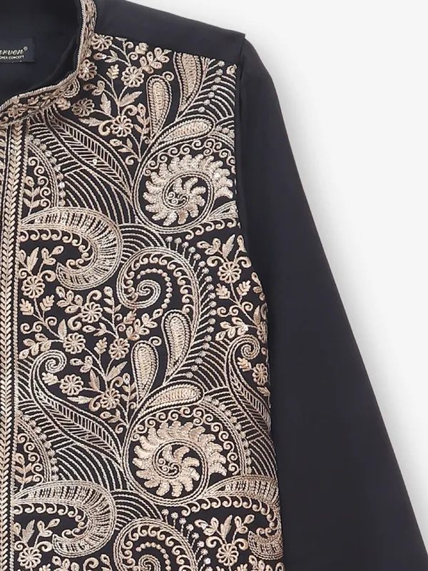Embroidered waistcoat set for boys