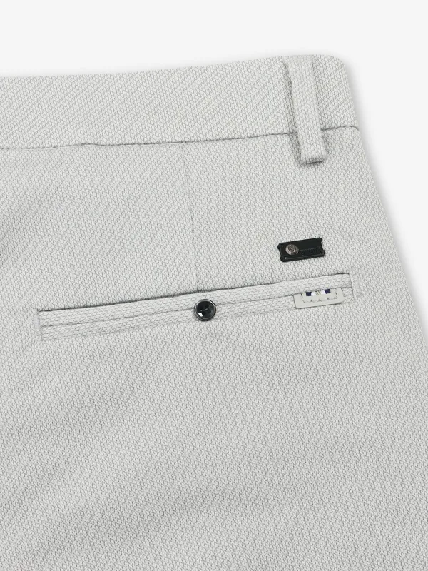 ENDICOTT light grey solid trouser