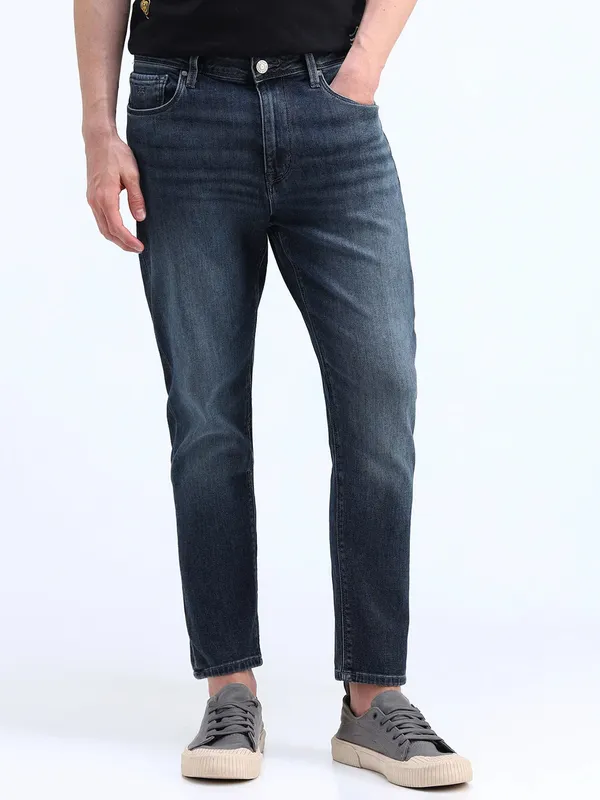 FLYING MACHINE black washed denim jeans