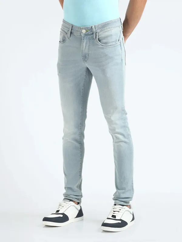 FLYING MACHINE super skinny fit light blue jeans