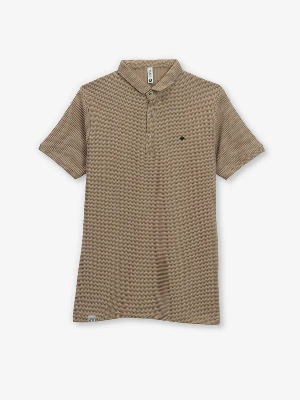 FREEZE beige cotton t-shirt