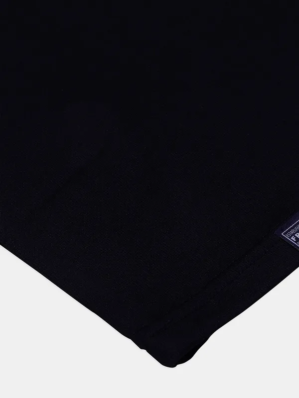 Freeze black printed cotton t shirt