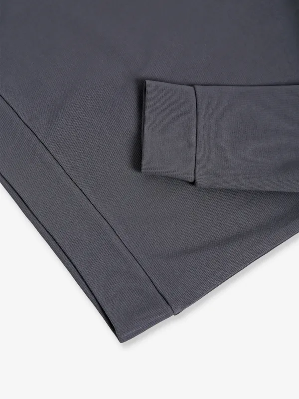 Freeze charcoal grey cotton t shirt