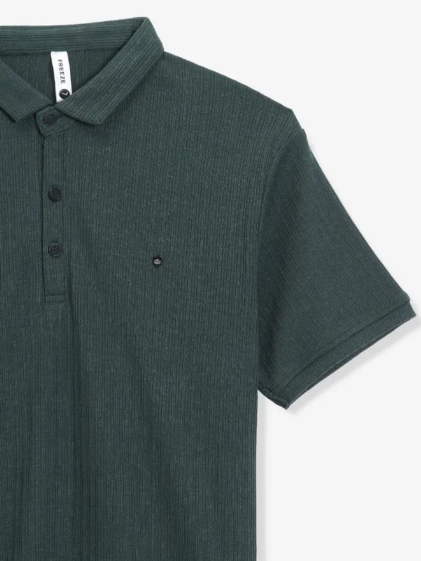 FREEZE mint green cotton t-shirt