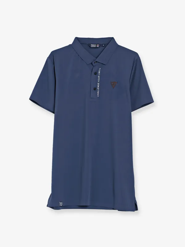 Freeze navy half sleeves cotton t shirt