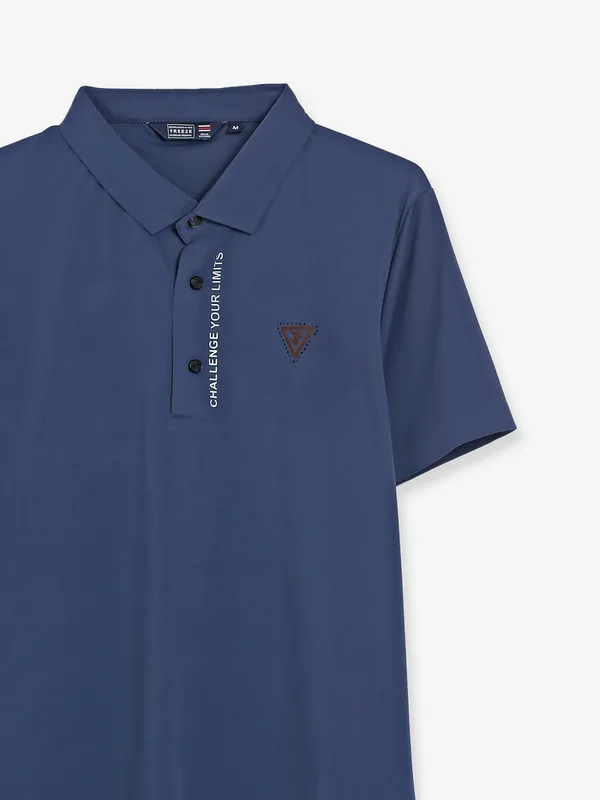 Freeze navy half sleeves cotton t shirt