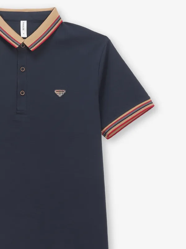 FREEZE navy t-shirt in cotton