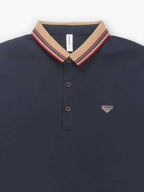 FREEZE navy t-shirt in cotton