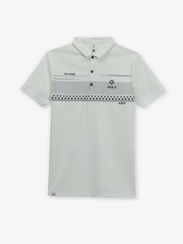 FREEZE off-white cotton t-shirt