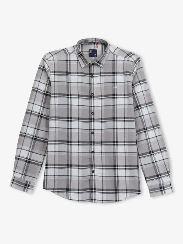 FRIO cotton white casual shirt