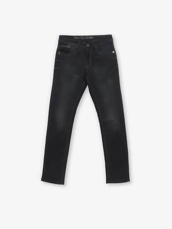 GESTURE black washed narrow fit jeans