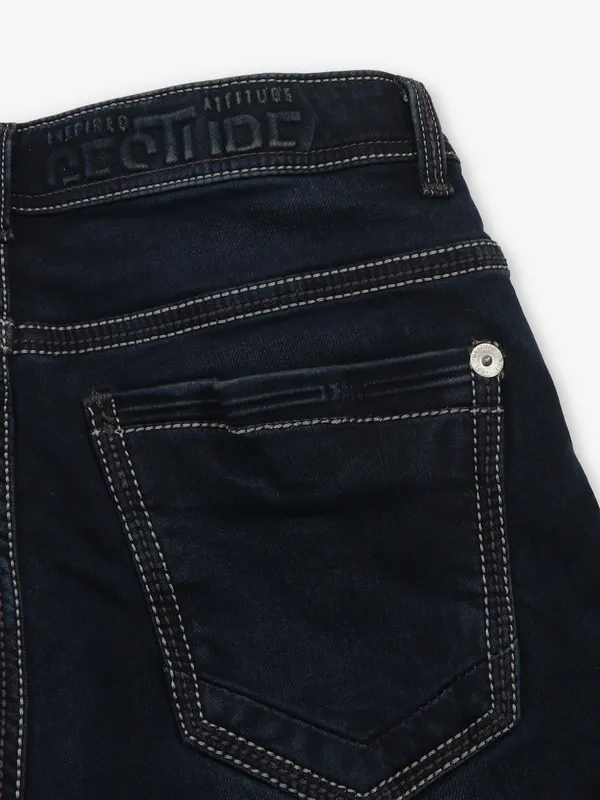 GESTURE dark blue wahed denim jeans