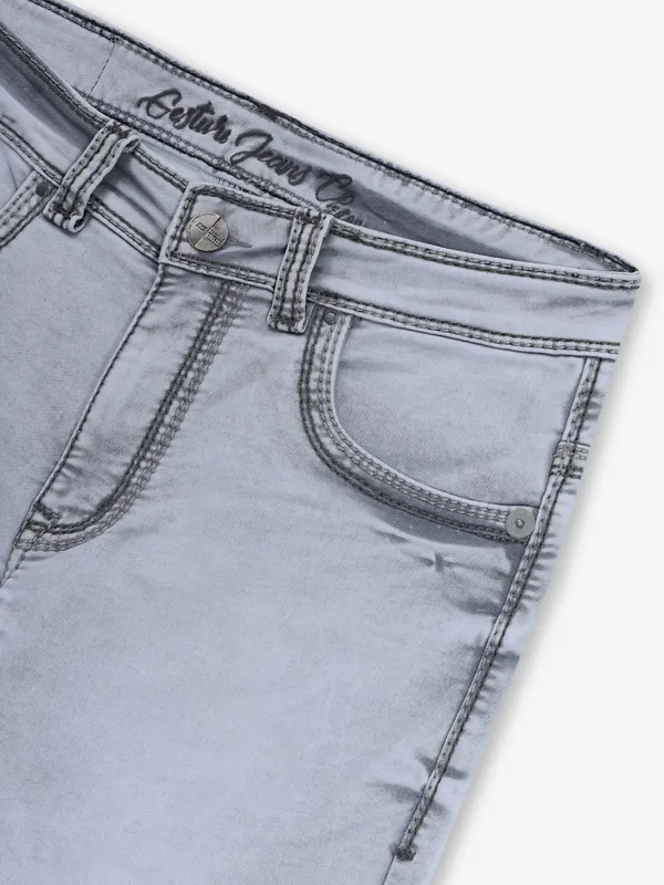 GESTURE washed grey jeans
