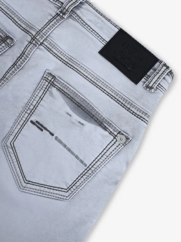 GESTURE washed grey jeans