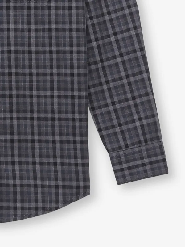 GIANTI charcoal black cotton shirt