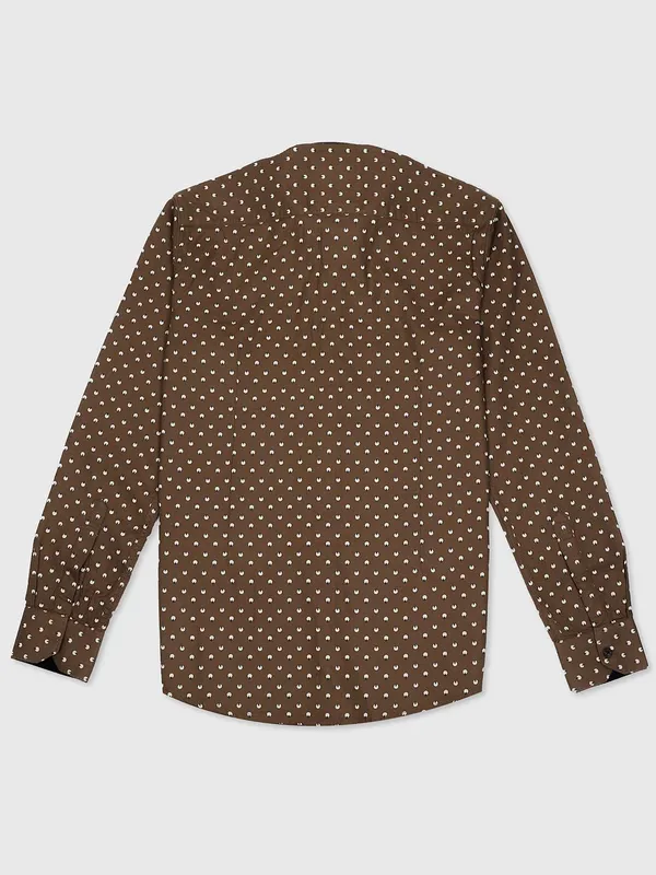 Gianti light brown shirt