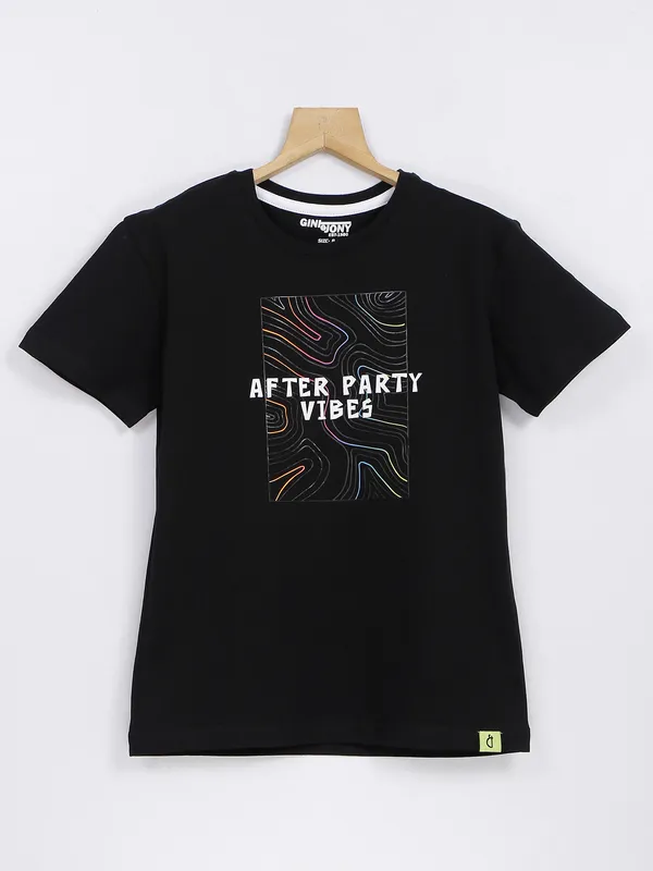 GINI&JONY black t shirt