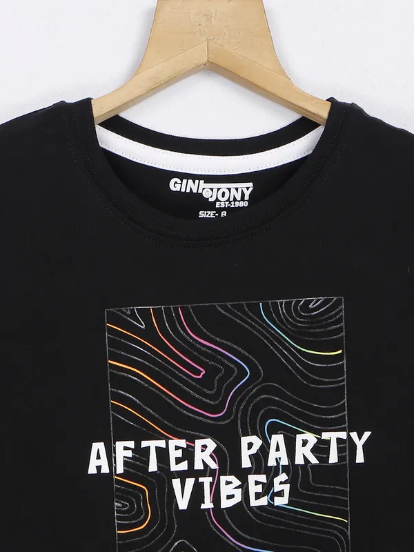 GINI&JONY black t shirt