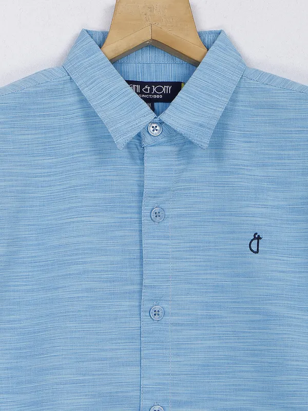 GINI&JONY blue casual shirt