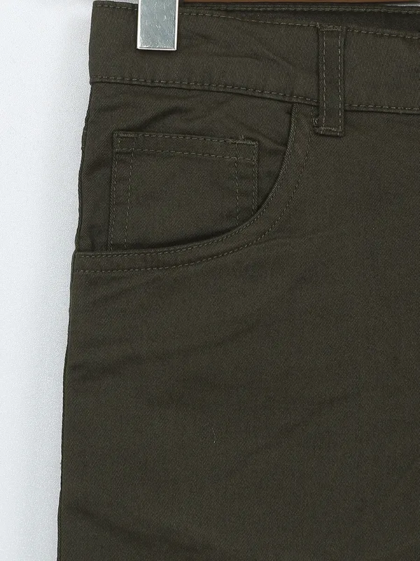 GINI&JONY dark brown cotton shorts