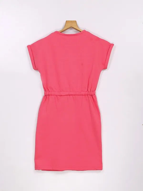 GINI&JONY hot pink cotton frock