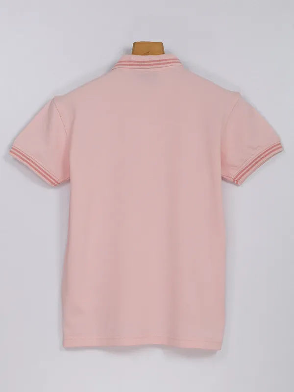 GINI&JONY plain t shirt in peach