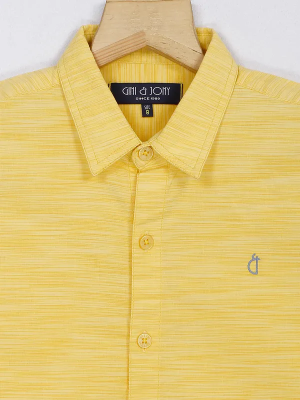 GINI&JONY yellow casual shirt