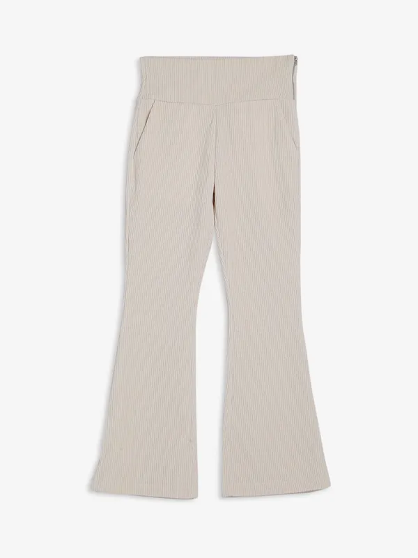 Global Republic corduroy beige bootcut pant