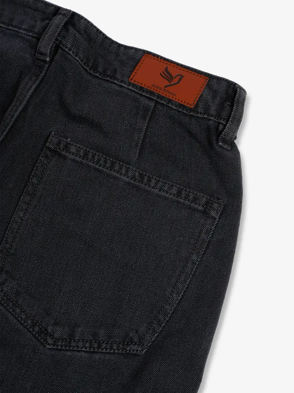Global Republic dark grey cargo jeans