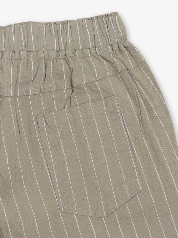 GLOBAL REPUBLIC olive cotton pant for women