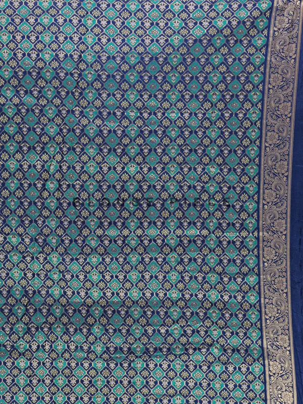 Gorgeous pista green silk wedding saree