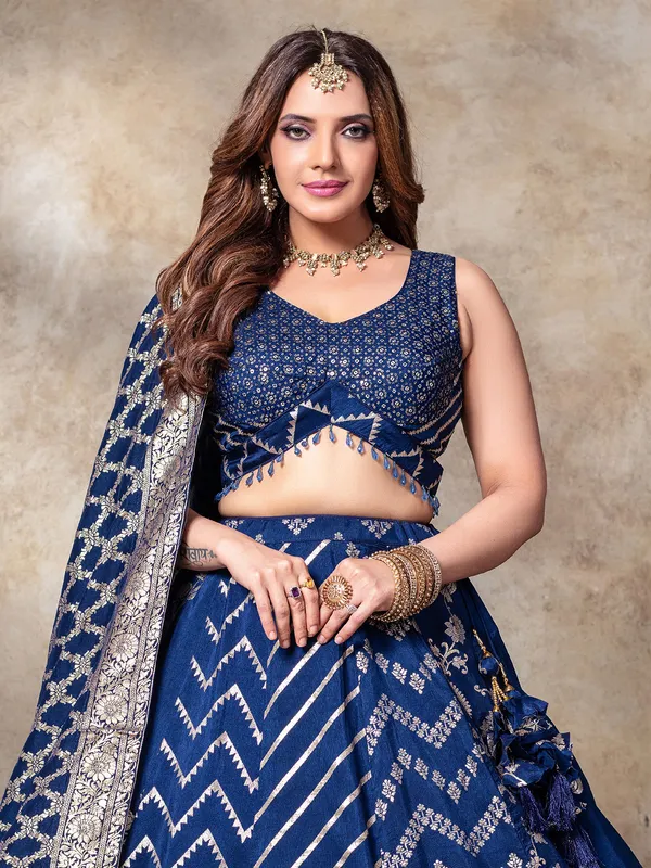 Gorgeous silk lehenga choli for women