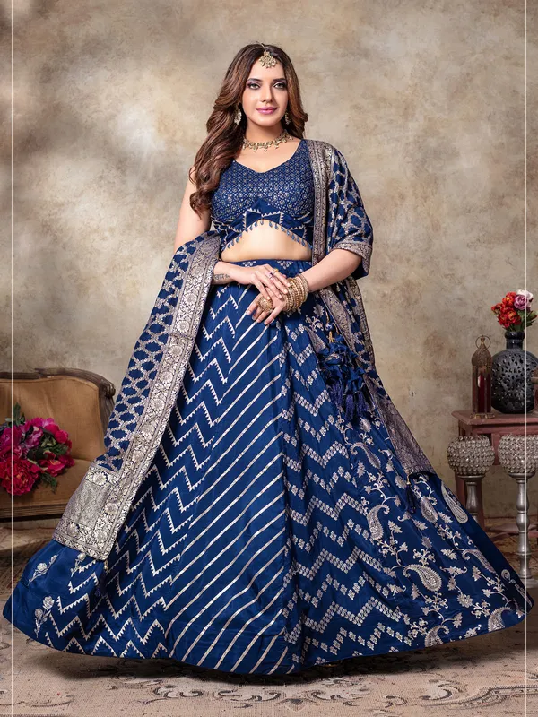 Gorgeous silk lehenga choli for women