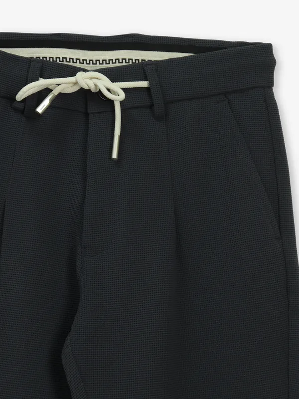 GS78 black laycra solid trouser