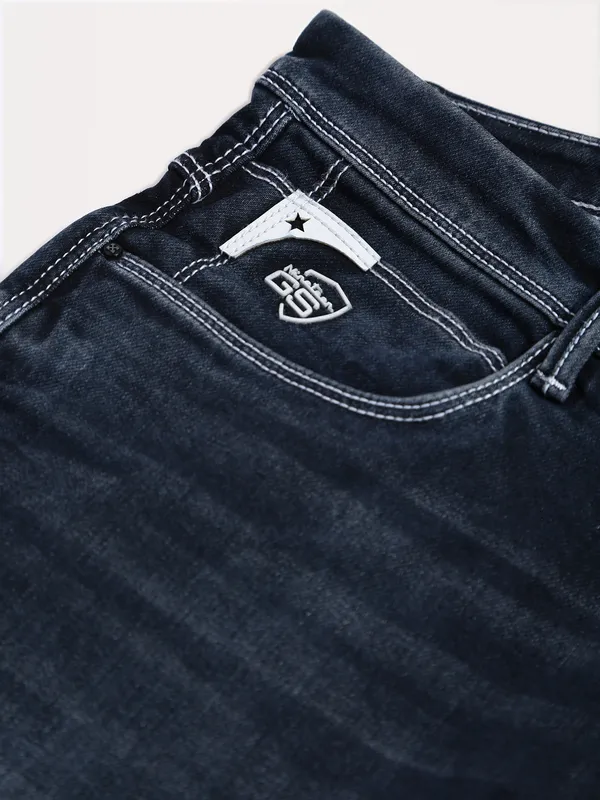 GS78 black washed jeans